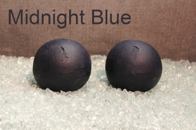 Painted Terrecotta fireball Midnight Blue